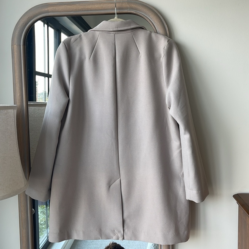 Grey Button Jacket - image 4